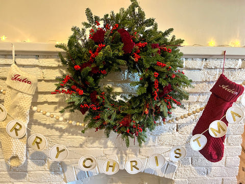 Holiday Wreath:Berry Festive