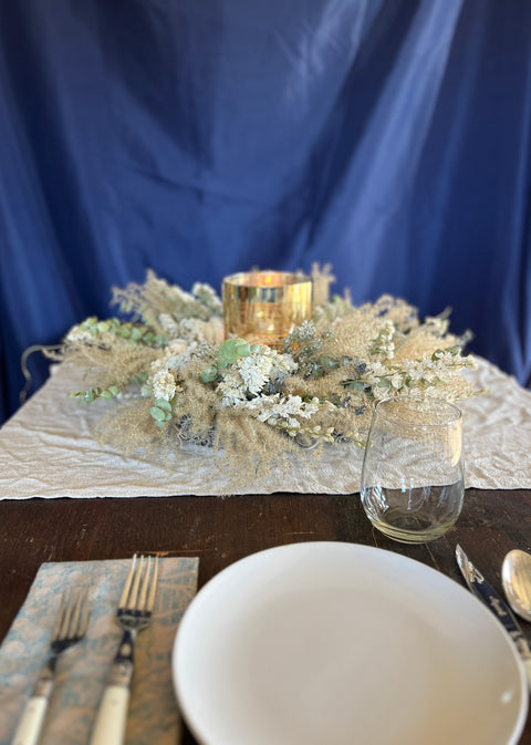 Dried Wreath-Snow White