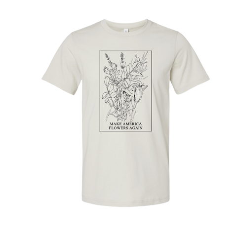 Make America Flowers Again T-Shirt - Sunny Meadows Flower Farm