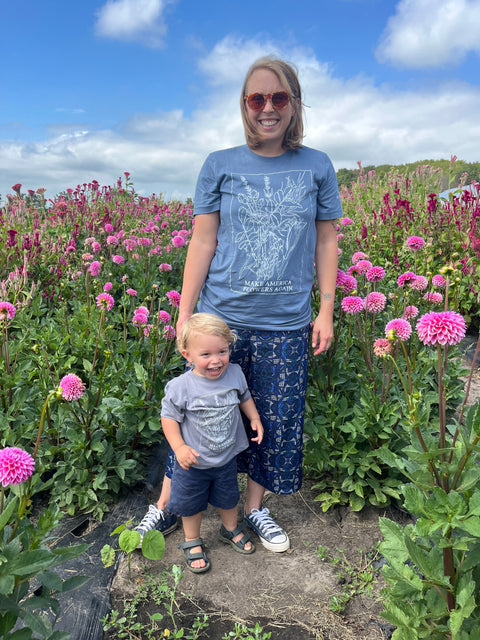 Make America Flowers Again T-Shirt - Sunny Meadows Flower Farm