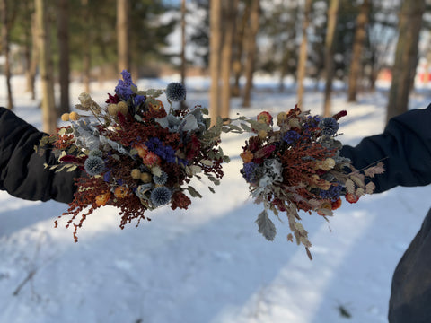 Dried Bouquet-Island Sunset - Sunny Meadows Flower Farm