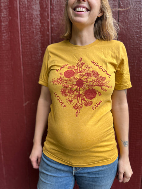 SMFF Flower Illustration T-Shirt