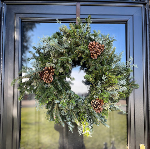 Holiday Wreath: Blue Christmas