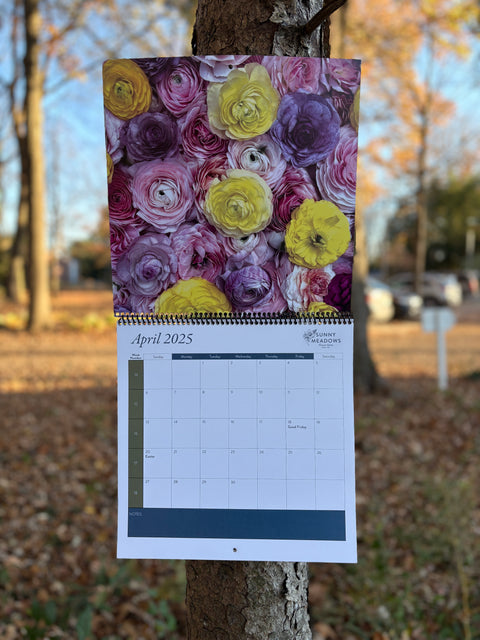 2025 Spring Blooms Calendar