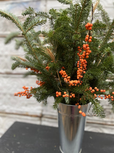 Holiday Evergreen Planter