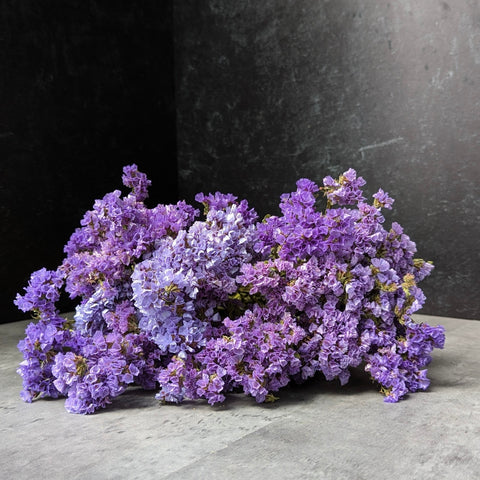 Dried Flower Bunch-Statice Purple