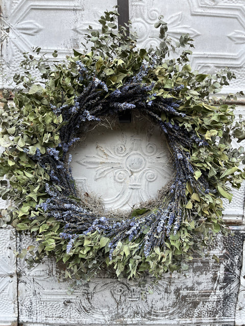 Dried Wreath-Apothecary - Sunny Meadows Flower Farm