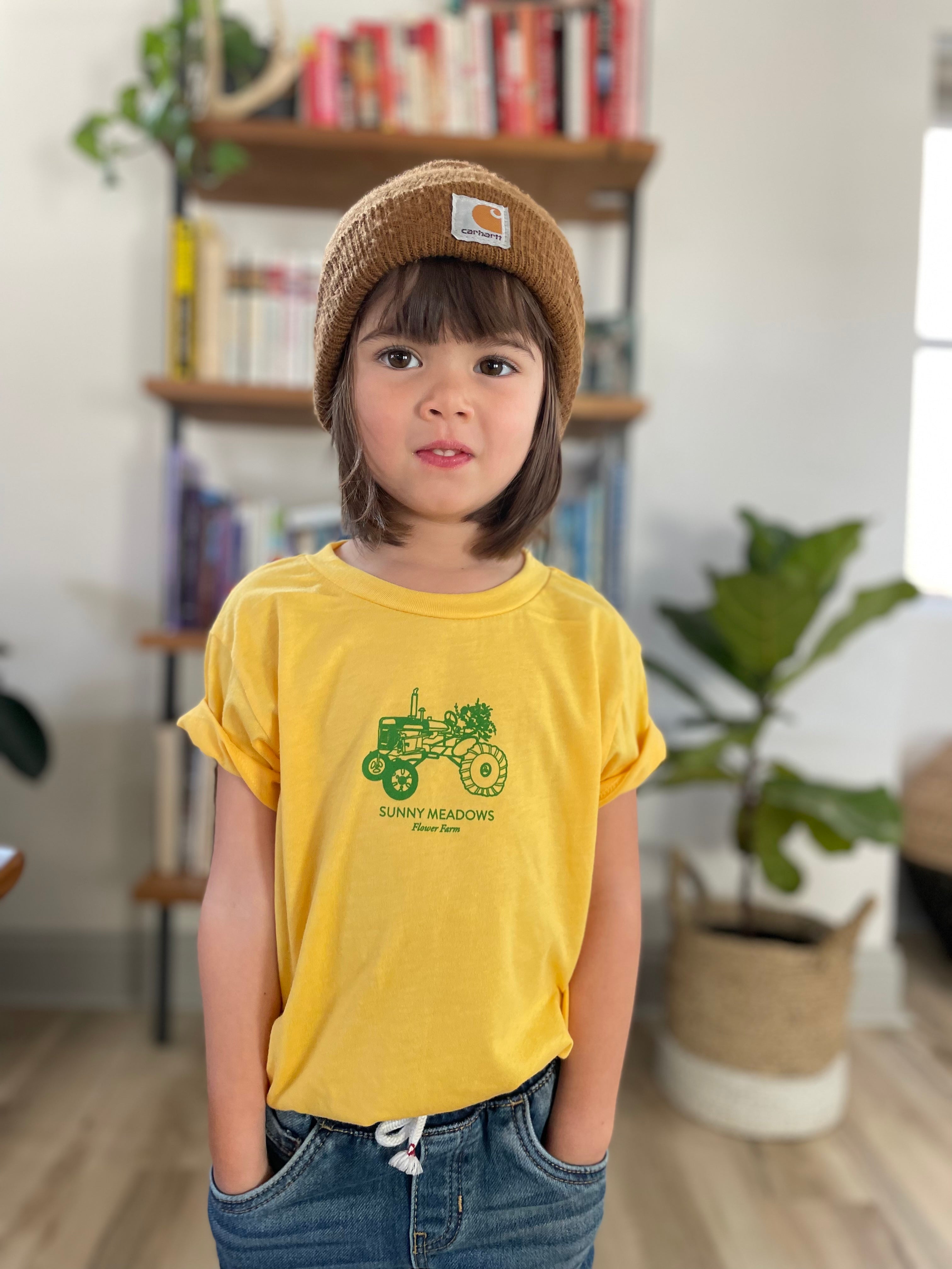 Diesel Kids shoulder fastening T-shirt - Yellow