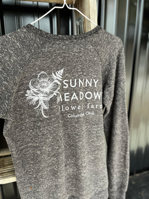 SMFF Tractor Crewneck Sweatshirt - Sunny Meadows Flower Farm